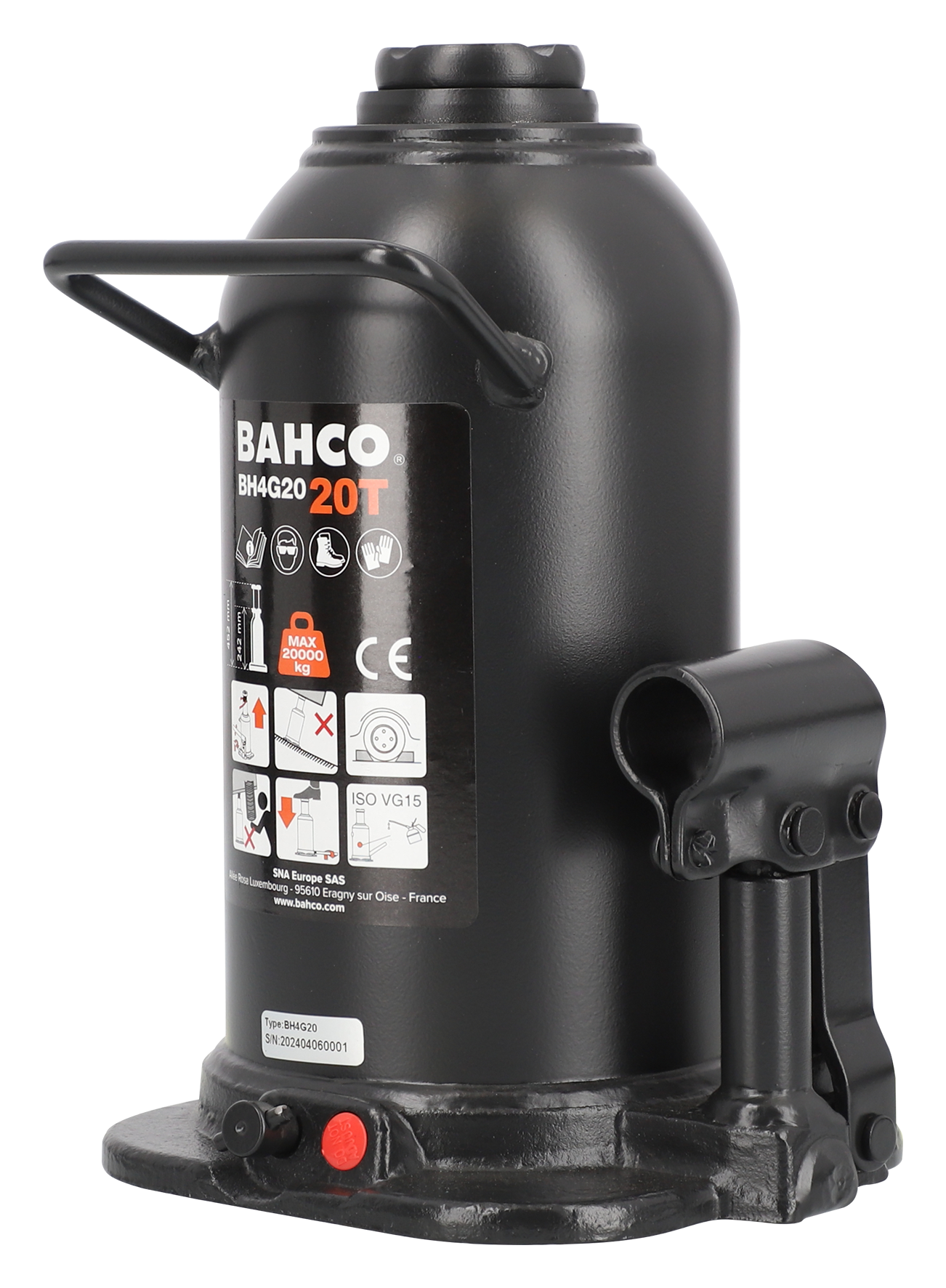 Stockheber hydraulisch 20t