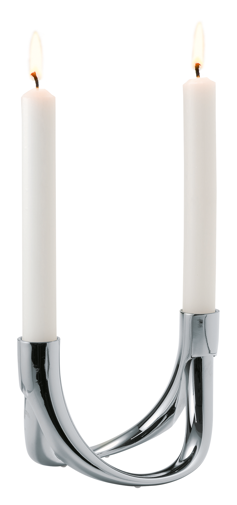 Kerzenhalter Bow 2tlg. si