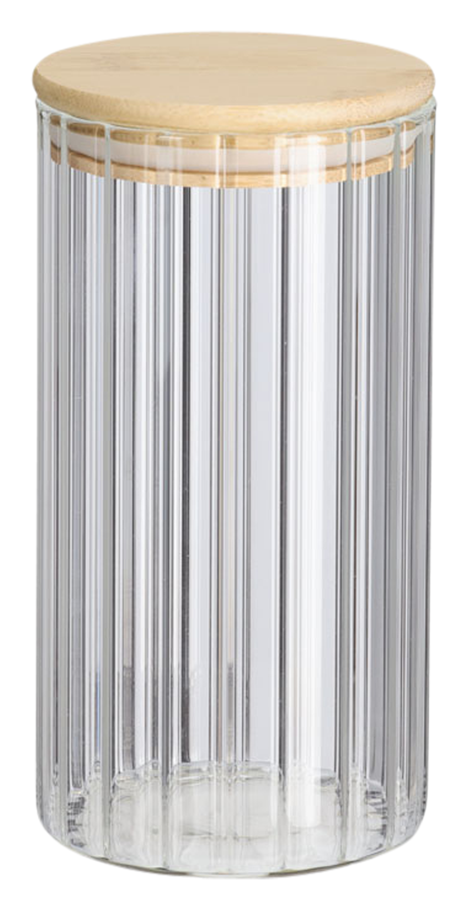 Vorratsglas Rillen m. D. 850ml