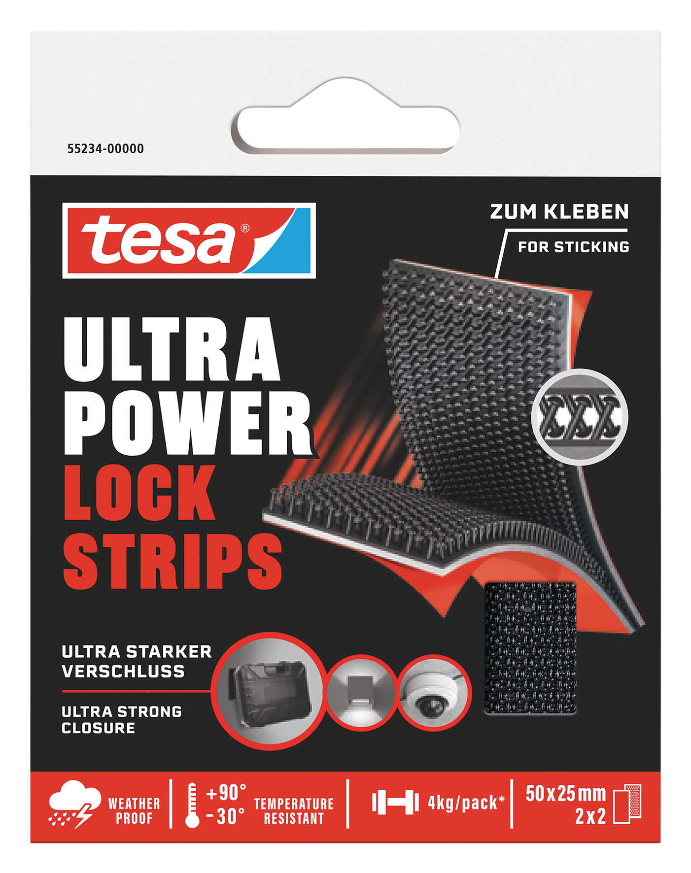 UltraPowerLock Strips 4kg 25x4 UltraPowerLock Strips 4kg 25x4
