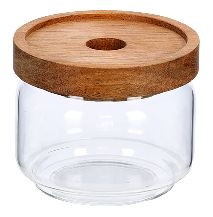 Vorratsglas m.Akaziend.260ml