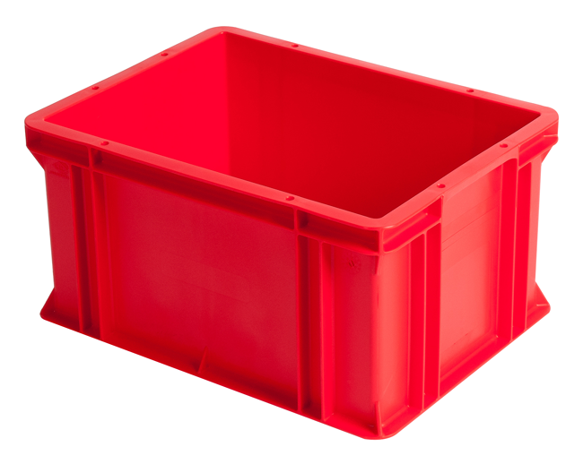 Stapelb. o/D 600x400x145 rot