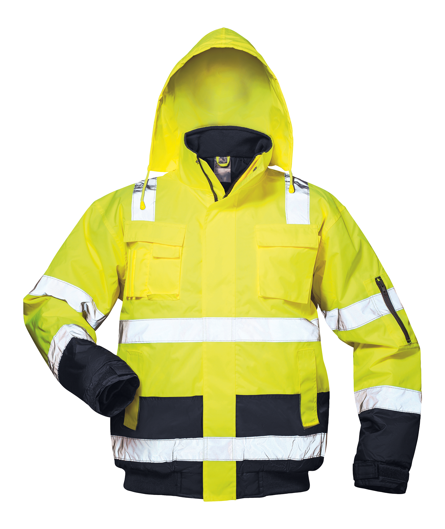 Warnpilotenjacke Axel ge/bl M