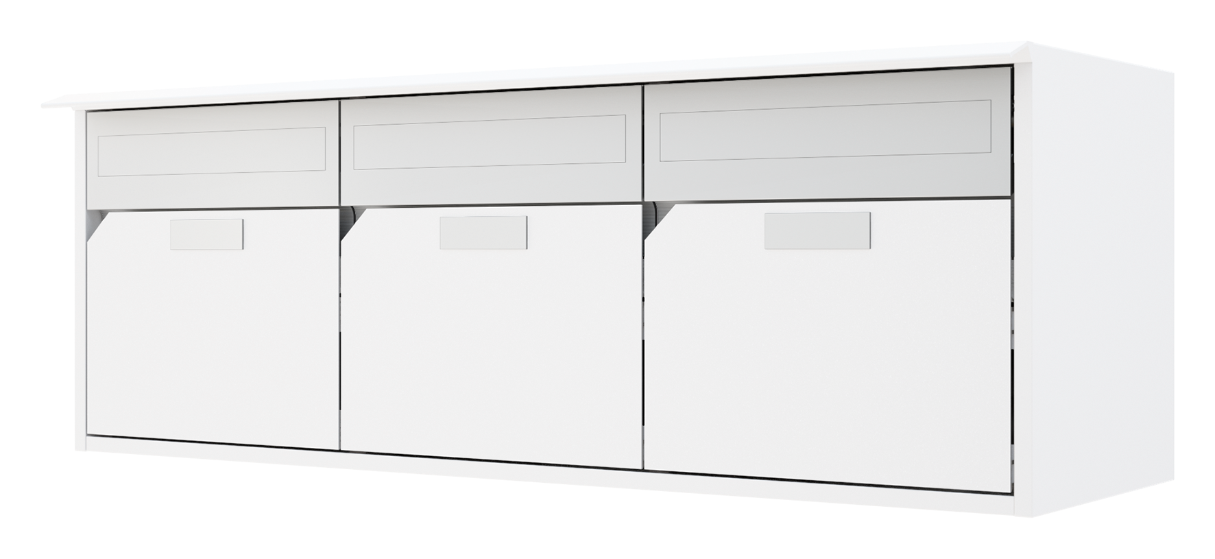 Briefkasten Alu 300 3-N,RW,FF Briefkasten Alu 300 3-N,RW,FF