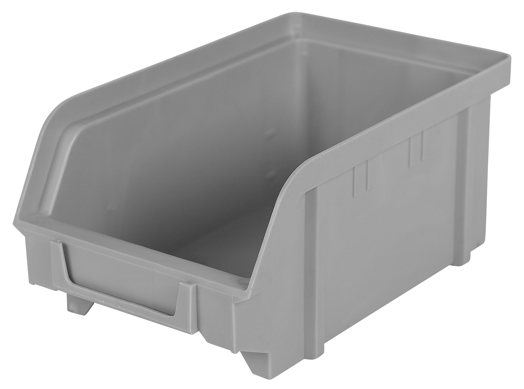 Lagersichtbox grau Gr.2