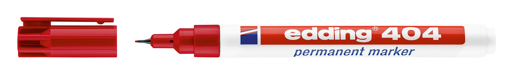 Permanentmarker 404 rot