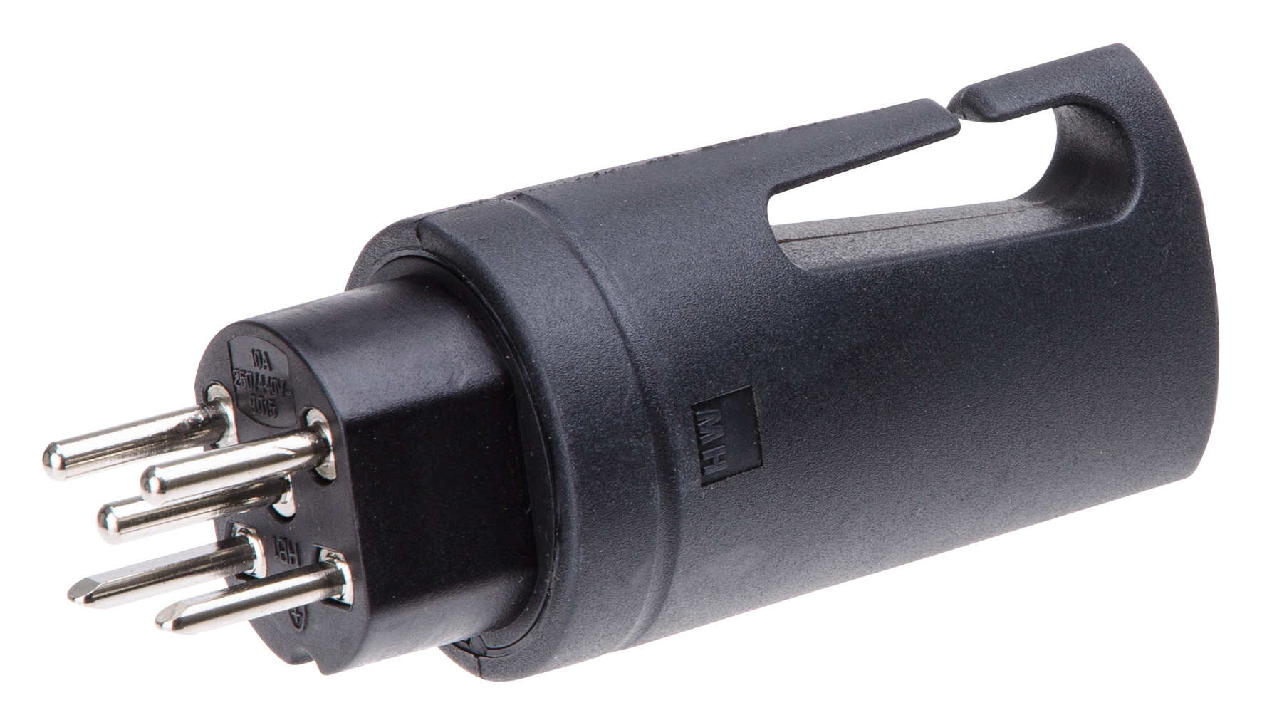 Gummistecker T15 sw