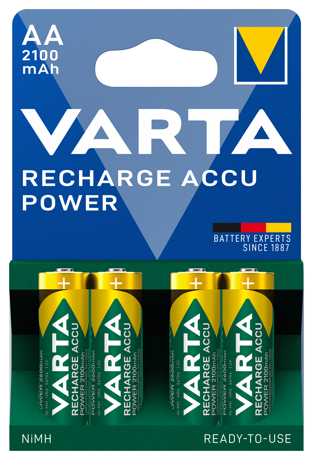 Accu Power AA 2100mAh 4St