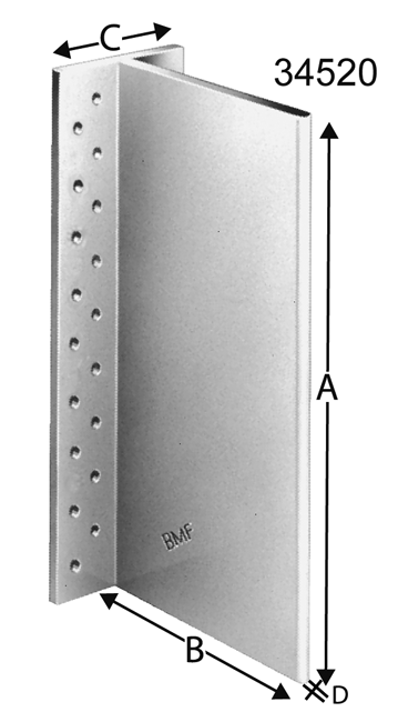 Balkenträger BTALU 196x103x62