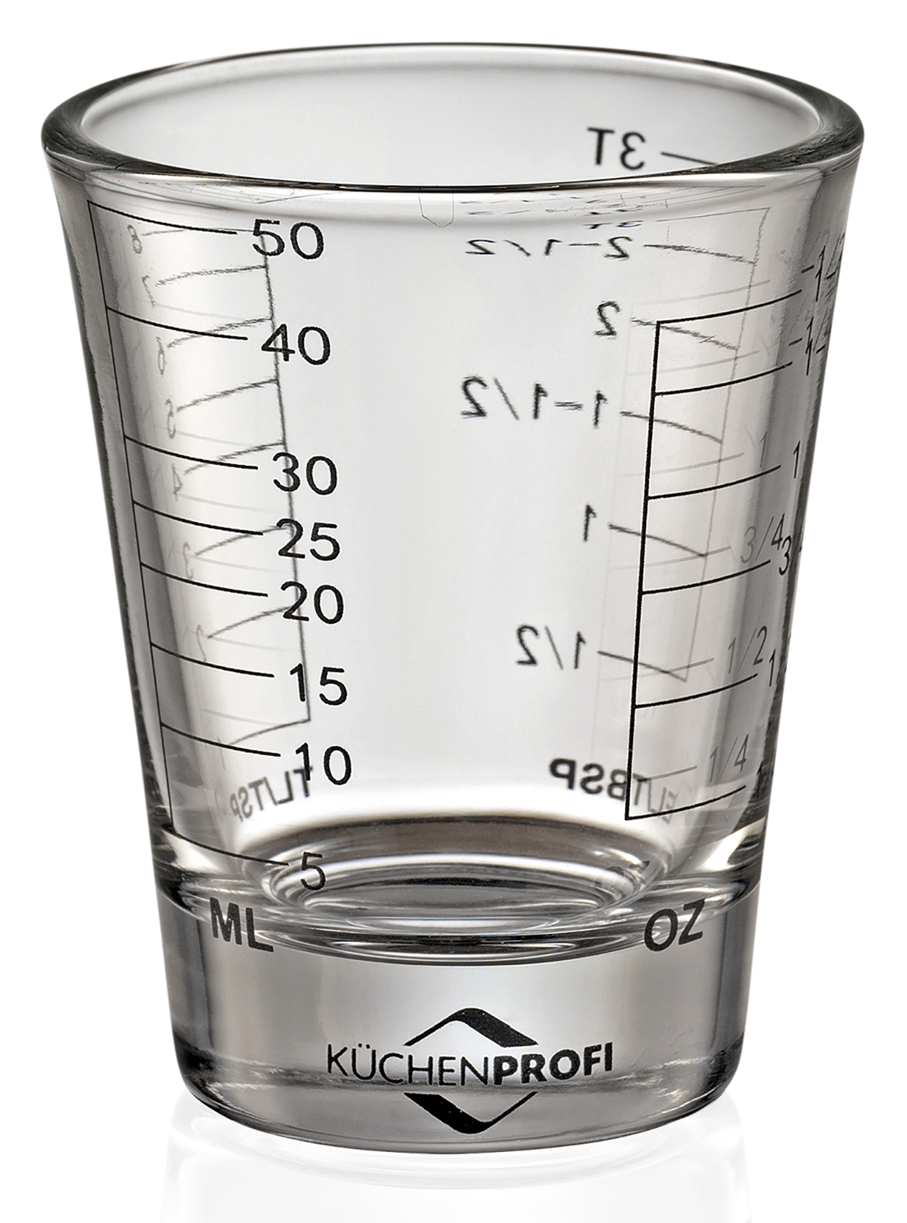 Mini-Messbecher Glas 50 ml