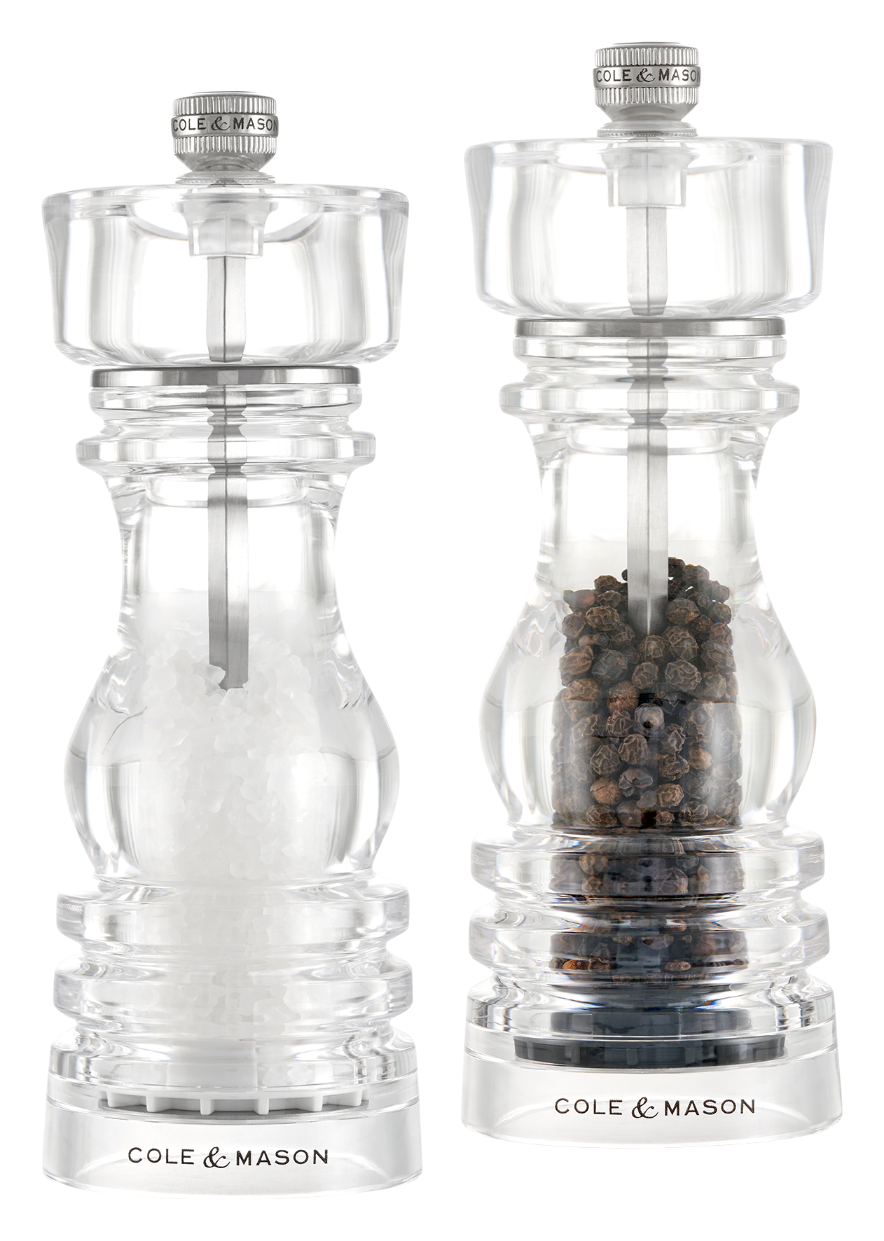 Pfef./Salzmü.London Acryl 18cm