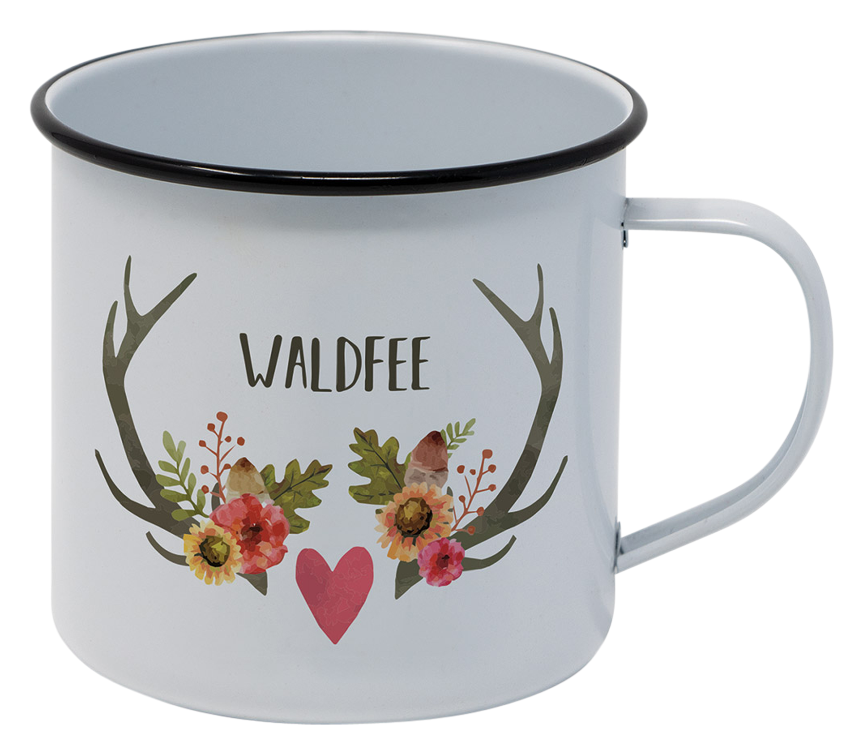 Happy Metal Mug Waldfee Happy Metal Mug Waldfee