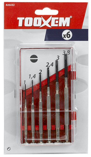 Uhrmacher-Schraubenz. 1-3.5 mm Uhrmacher-Schraubenz. 1-3.5 mm