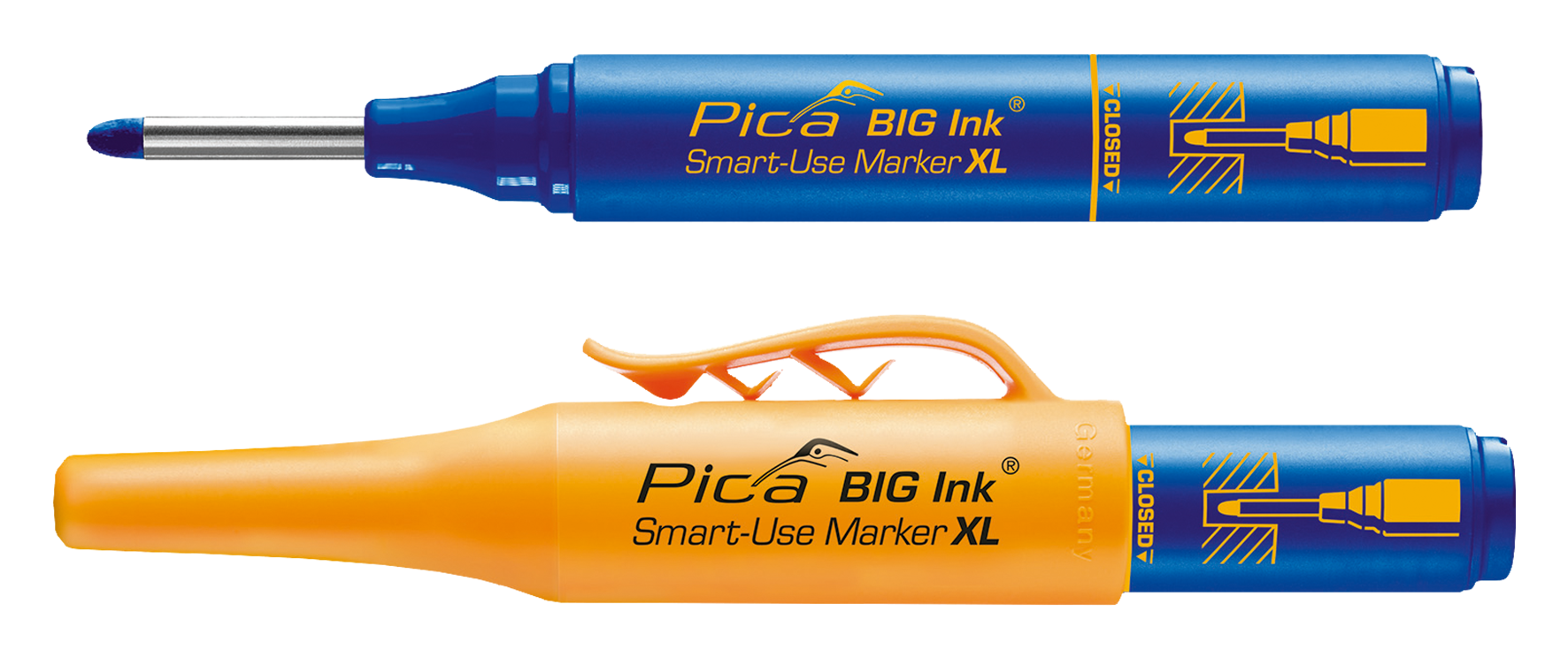 Tieflochmarker Big Ink blau Tieflochmarker Big Ink blau
