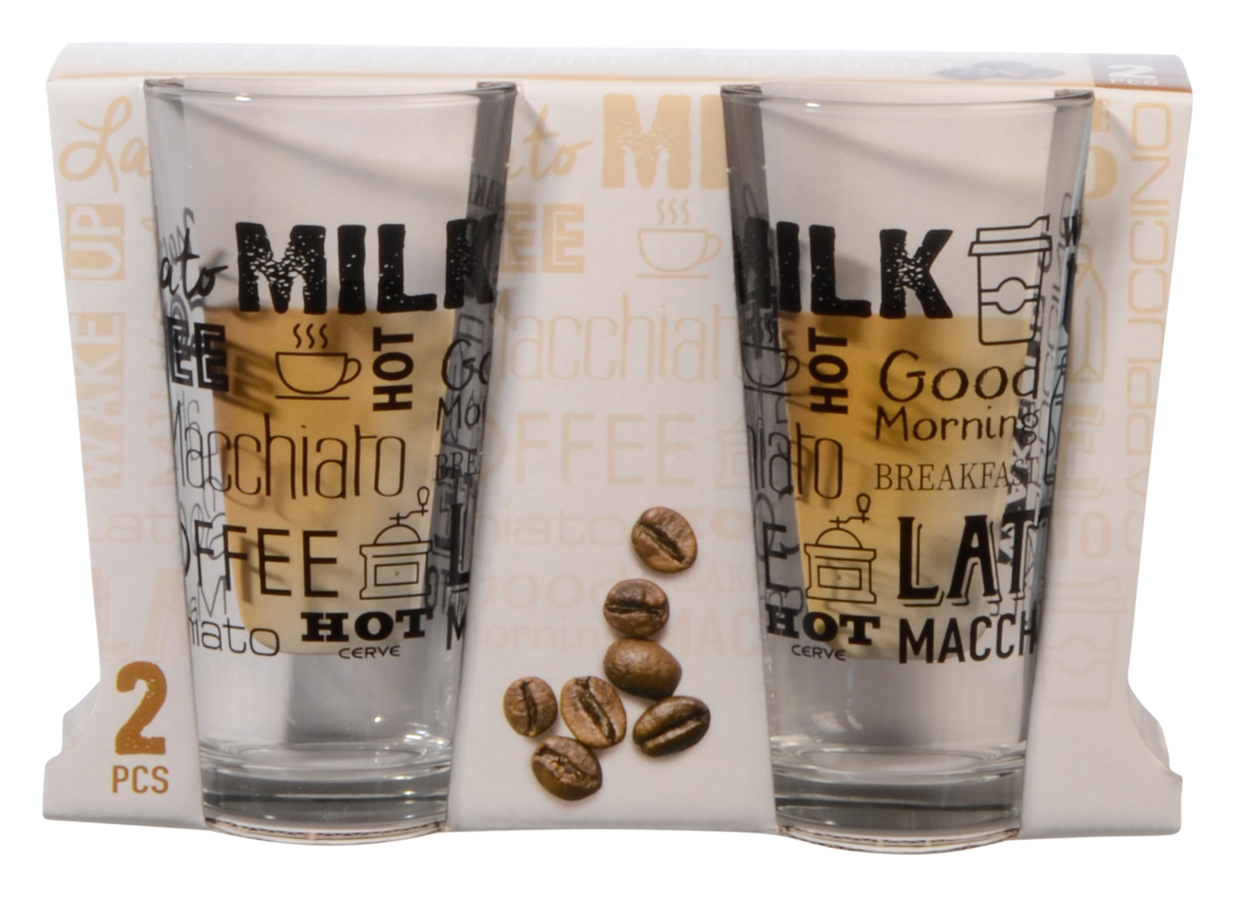 Latte Macchiato-Glas 2St.0.35l Latte Macchiato-Glas 2St.0.35l