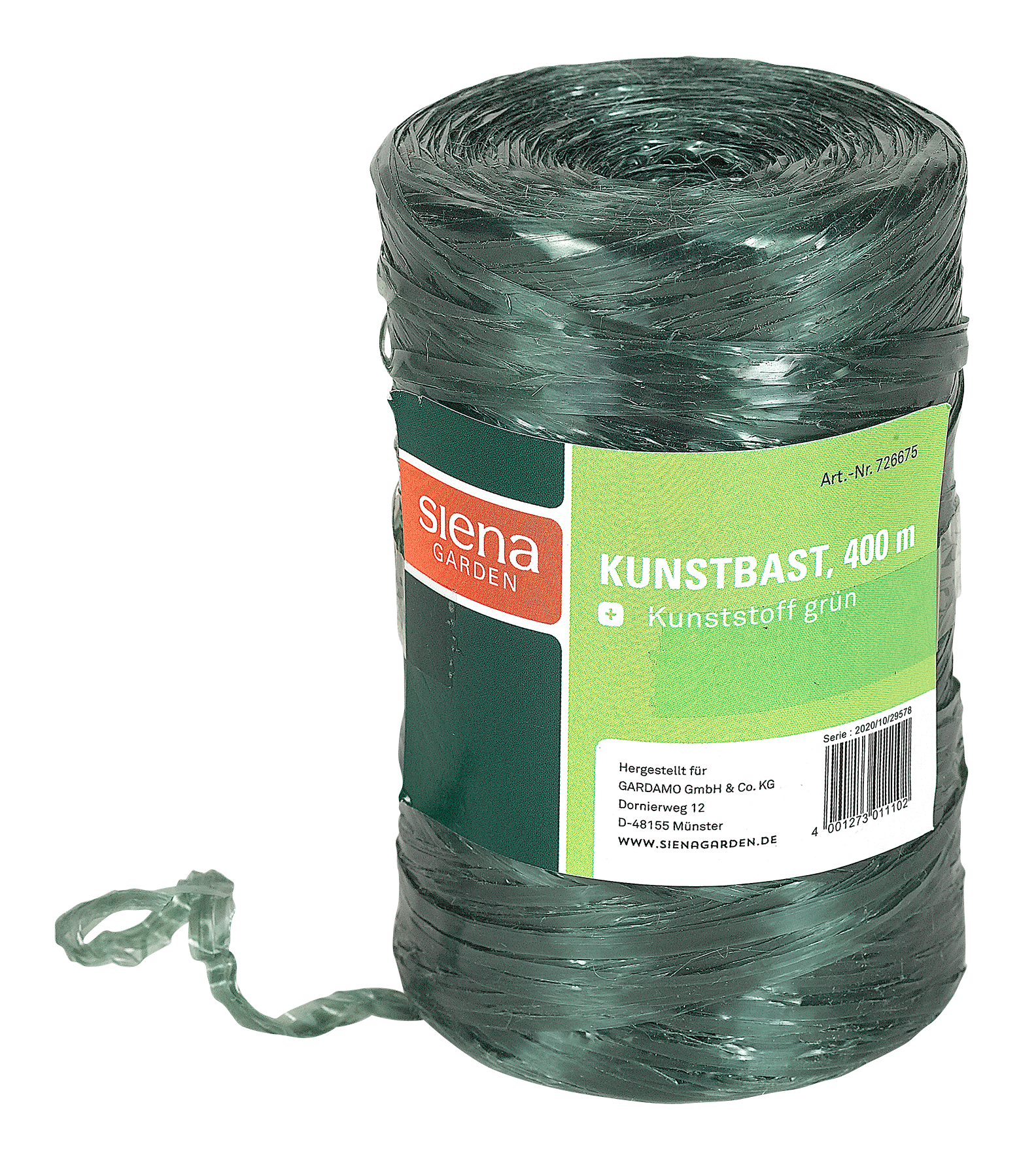 Kunstbast grün 400 m
