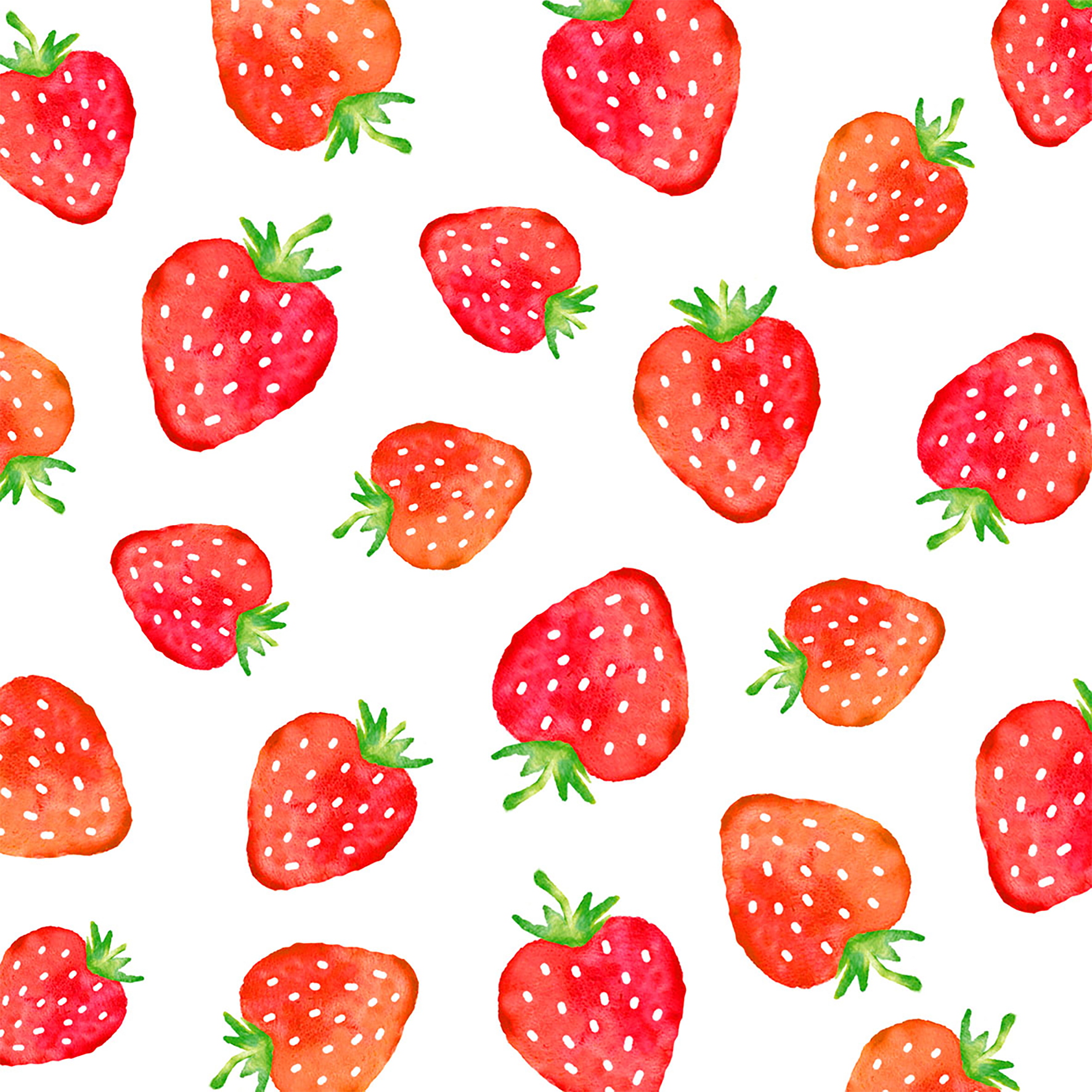 Servietten Strawberries Servietten Strawberries