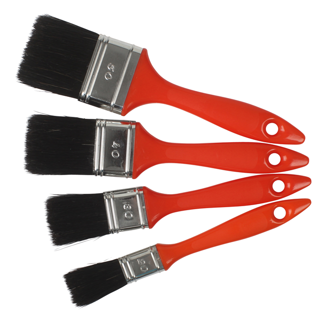 Lackierpinsel-Set 4Stk Lackierpinsel-Set 4Stk