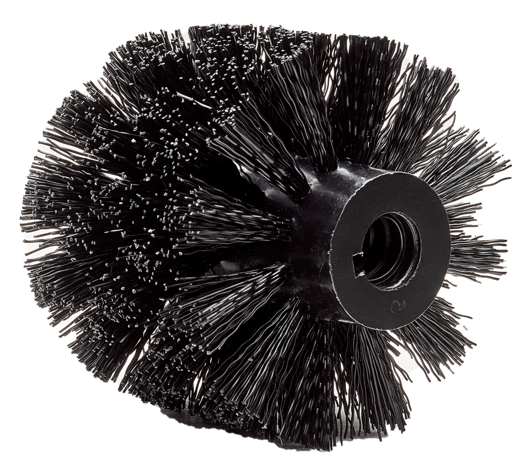 WC-Ersatzbürste schwarz ø8cm