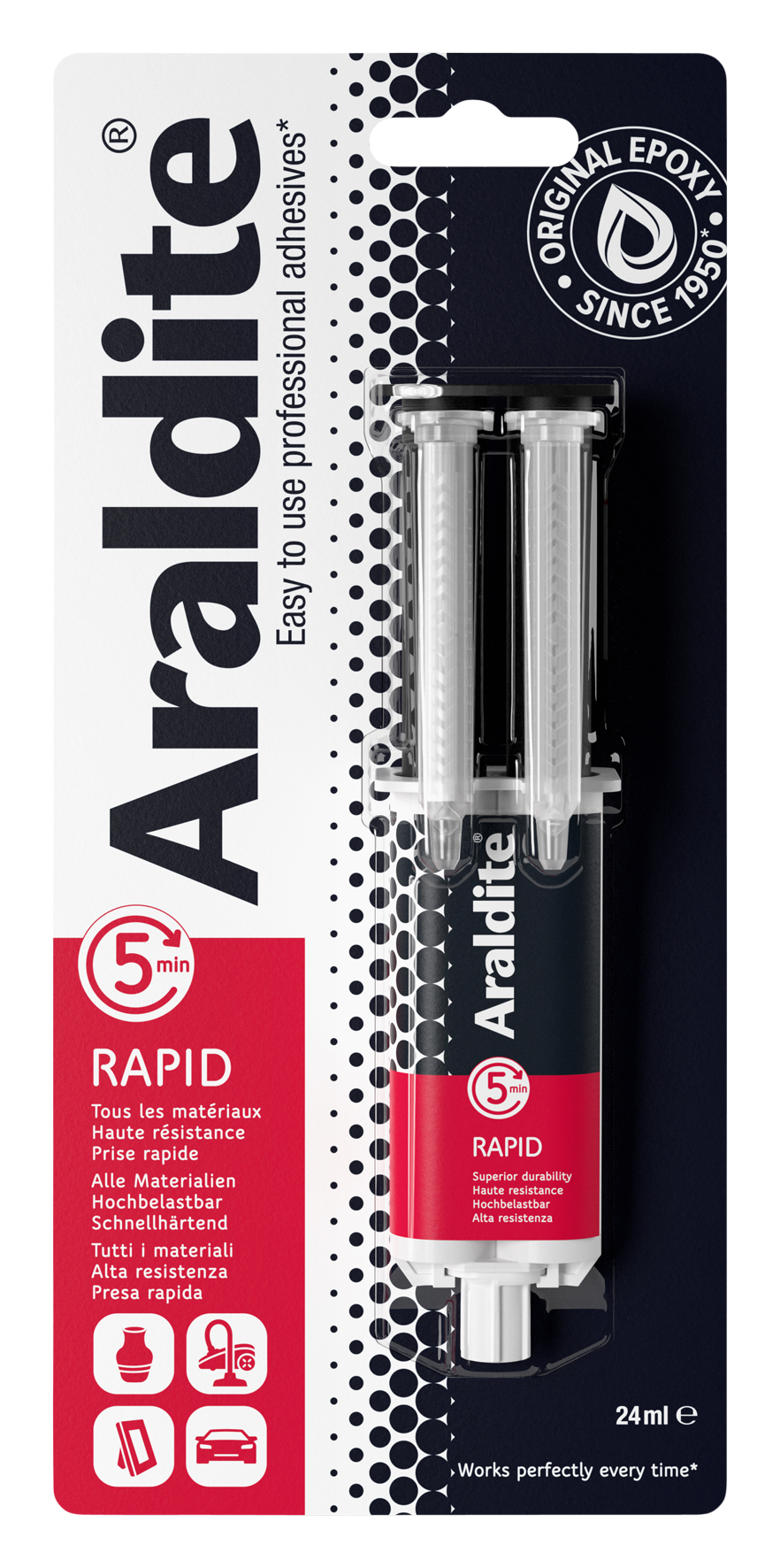Araldite Rapid 24 ml Spritze