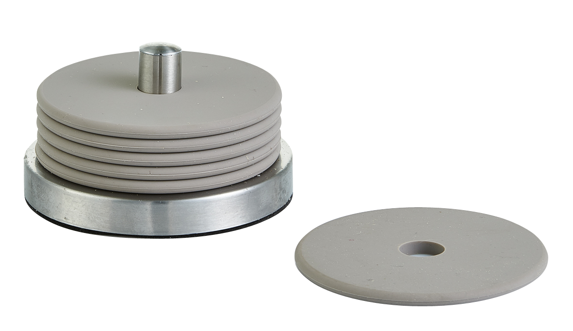Untersetzer-Set Inox/grau 7tlg