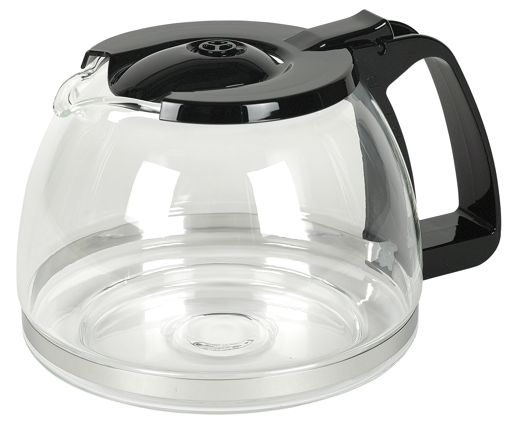 Glaskrug Easy schwarz