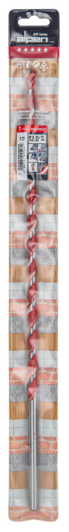 Bohrer Profi Multicut 12.0x400