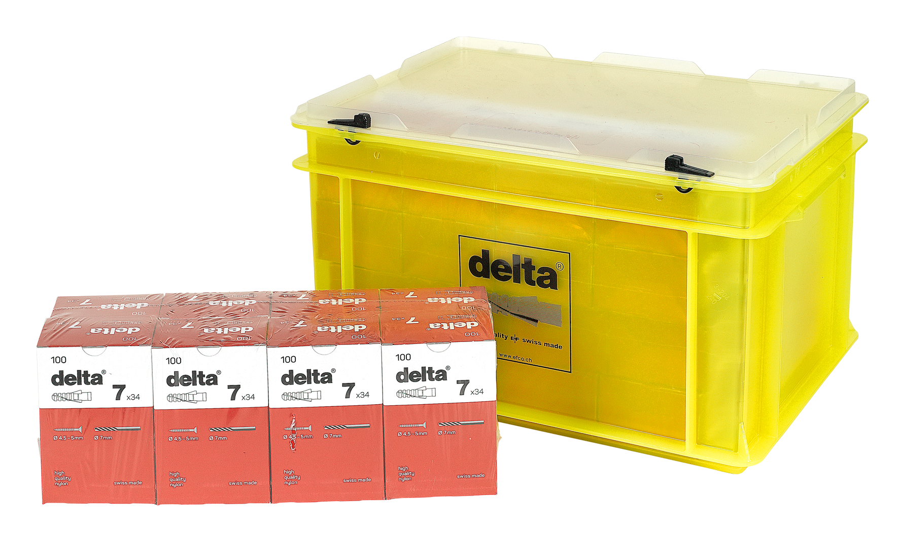 Dübel Nylon 7mm in Box