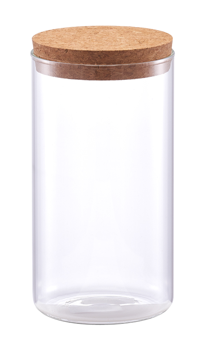 Vorratsdose Glas Kork 1100ml Vorratsdose Glas Kork 1100ml