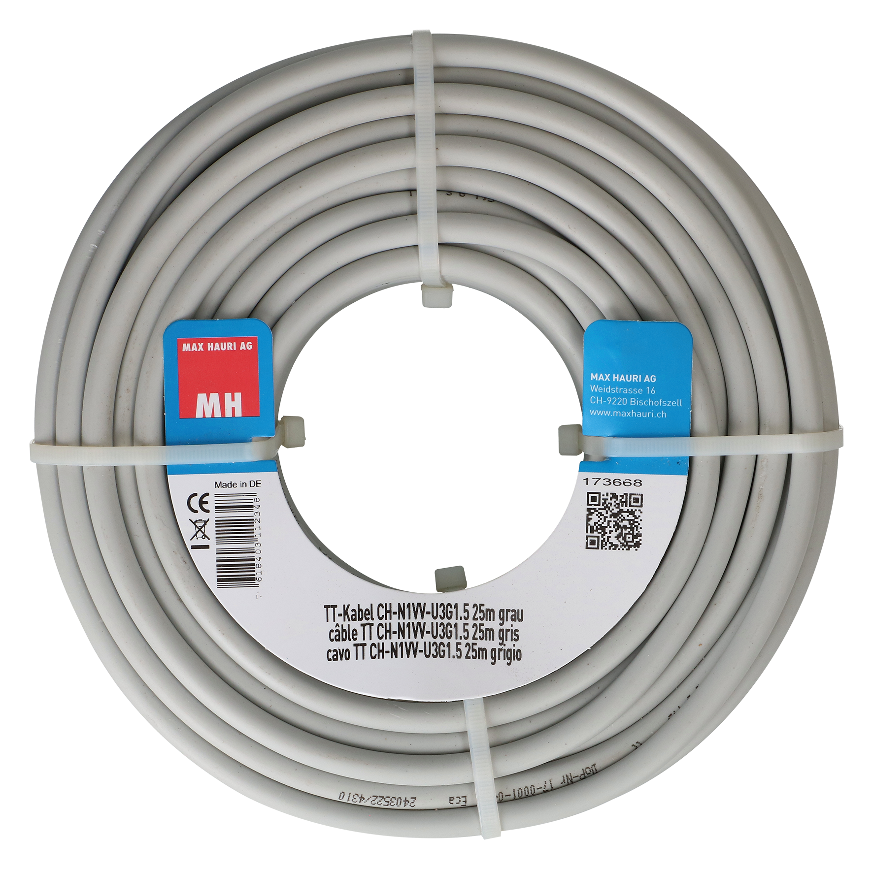 Kabel TT 3x1.5 mm² 25m Kabel TT 3x1.5 mm² 25m