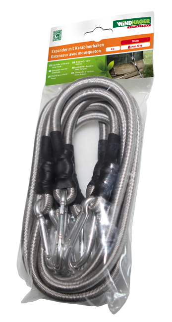 Expanderseilmit Karabiner 70cm