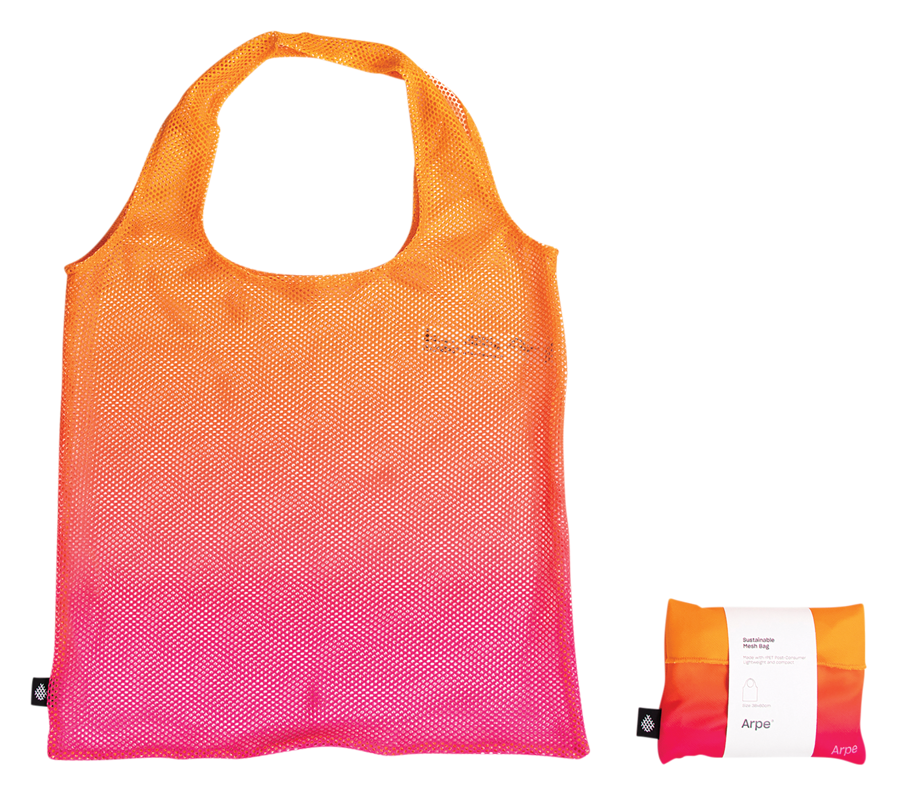 Netzbeutel warm sunset