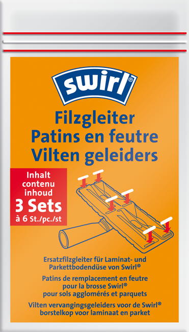 Filzgleiter 3x6Stück