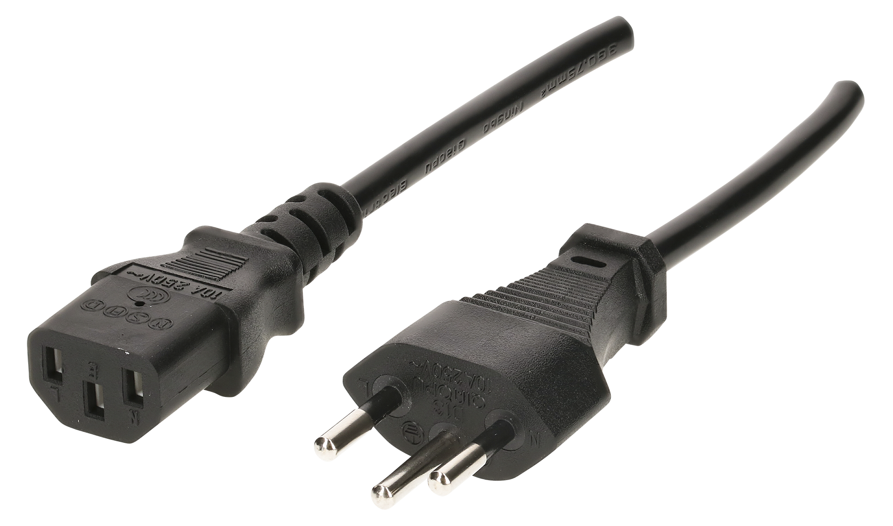 Apparatekabel TD3x1.00mm² 2.0m