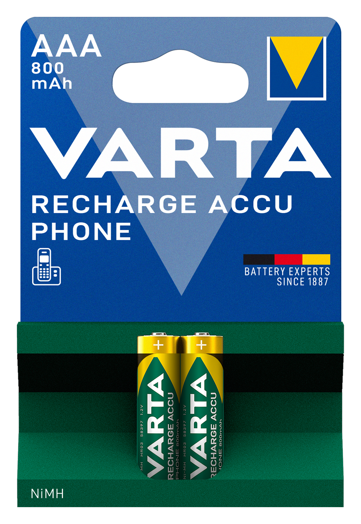 Accu Phone AAA 800mAh 2St Accu Phone AAA 800mAh 2St