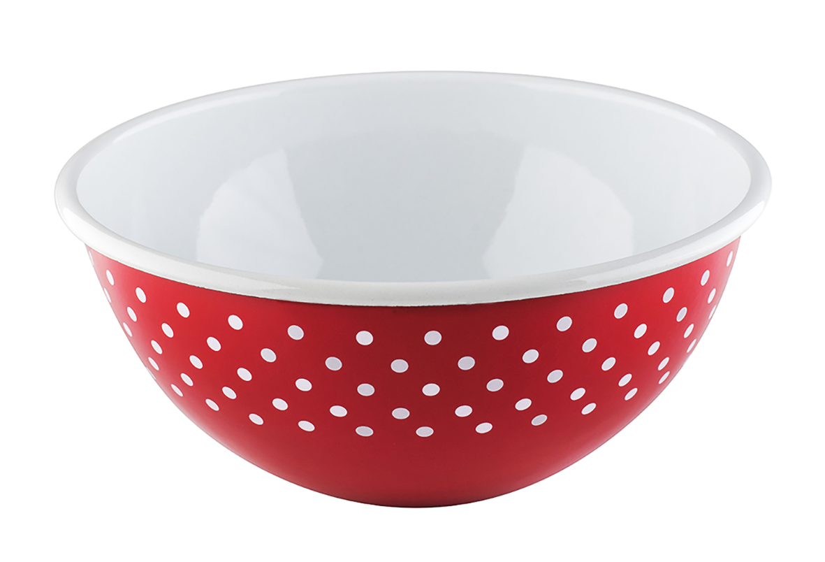 Schüssel Pünktchen rot ø 26 cm Schüssel Pünktchen rot ø 26 cm