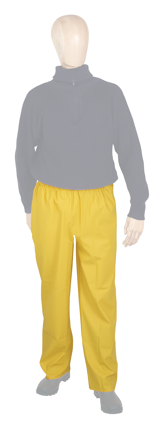 Regenhose PU gelb 2XL