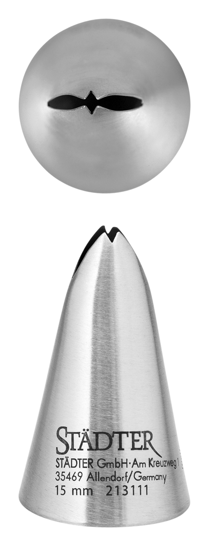 Blatttülle 15 mm