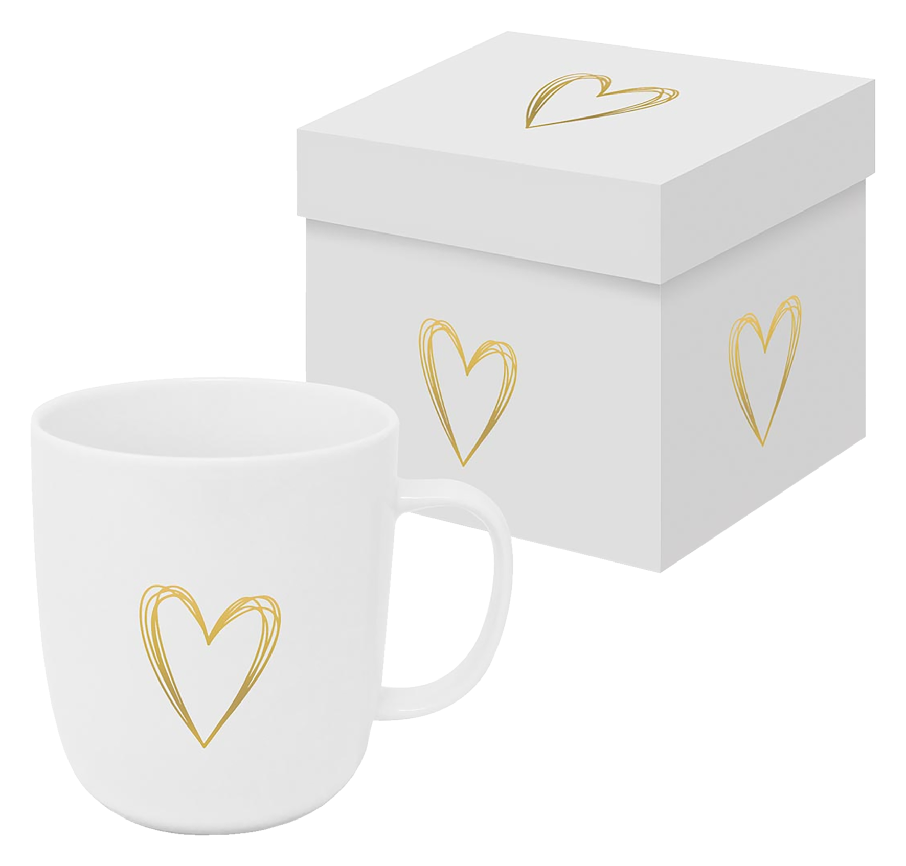 Mug Matte GB Pure Heart gold
