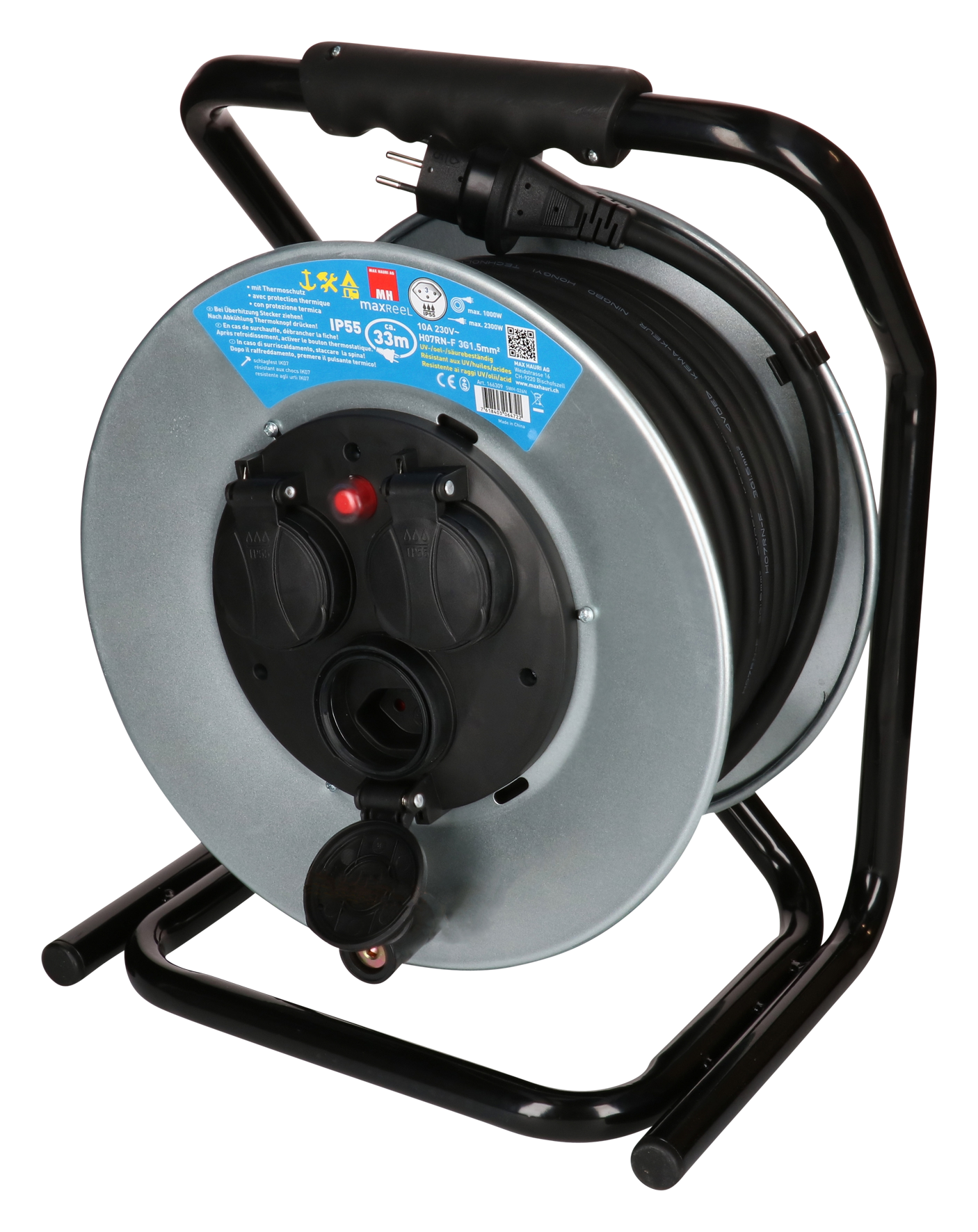 Kabelrolle Stahl 33m