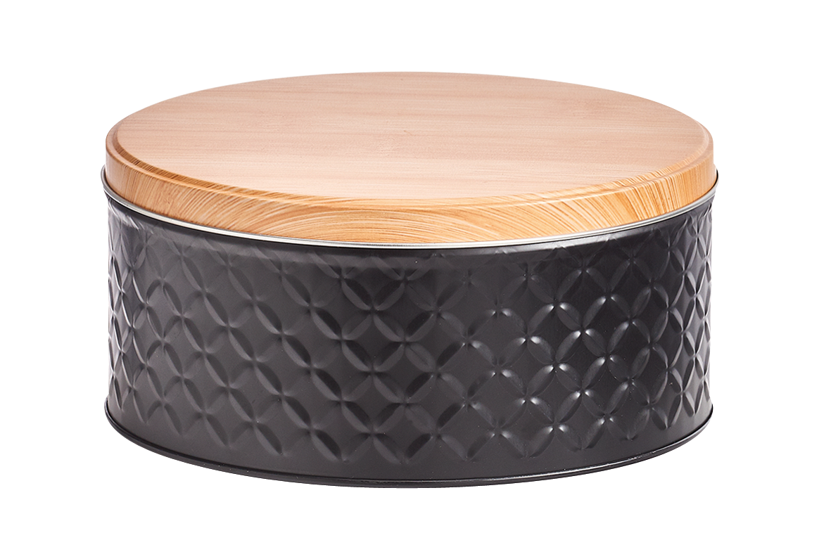 Dose Scandi schwarz ø20cm Dose Scandi schwarz ø20cm