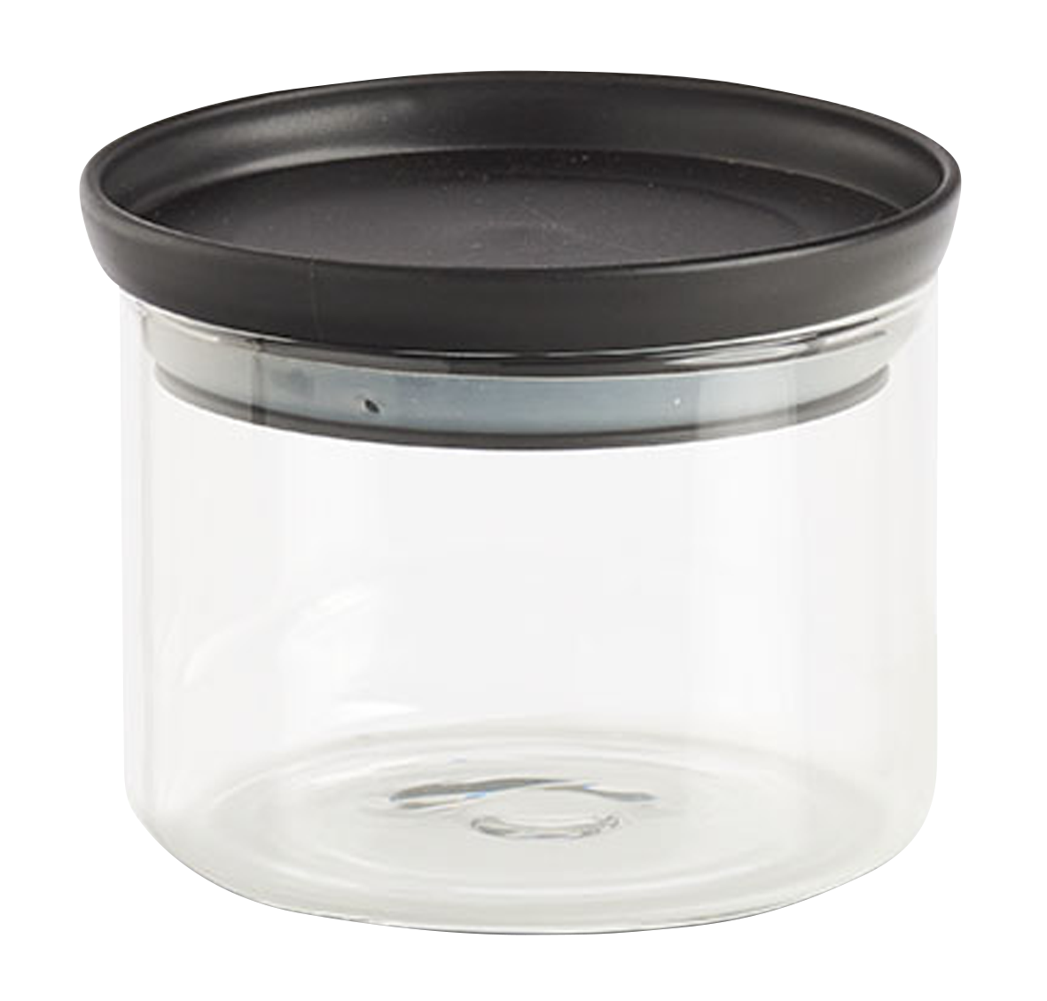 Vorratsglas m.D. schwarz 0.35l