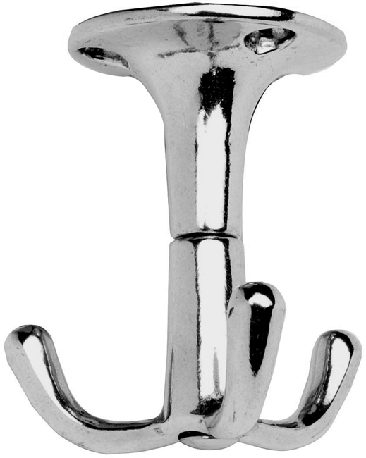 Mantelhaken alu 59mm drehbar Mantelhaken alu 59mm drehbar