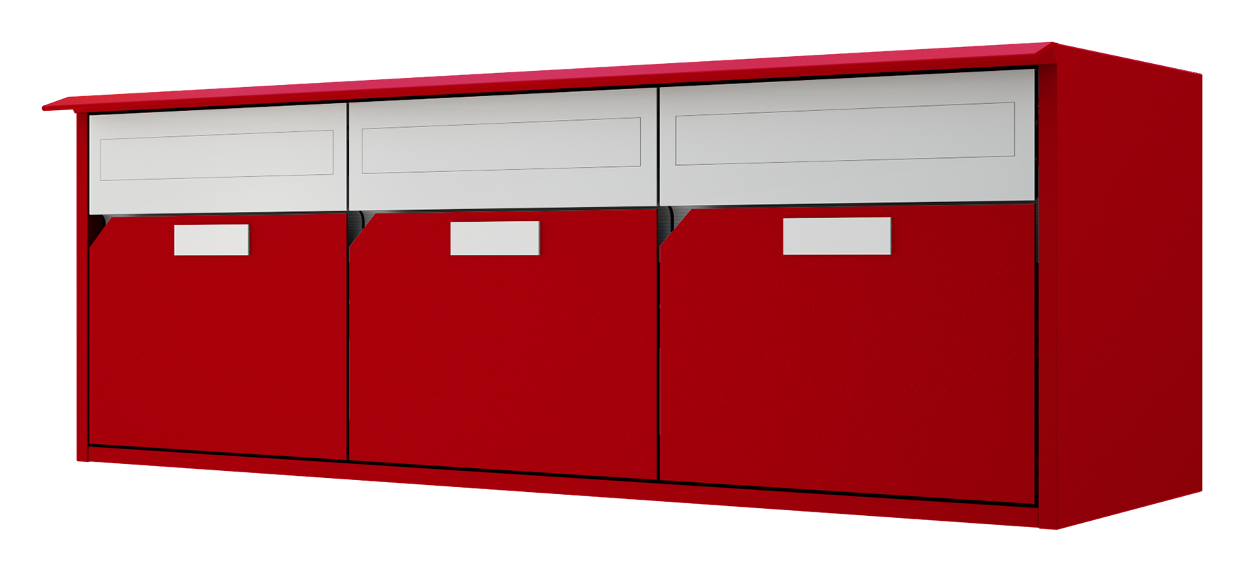Briefkasten Alu 300 3-N,RR,FF Briefkasten Alu 300 3-N,RR,FF