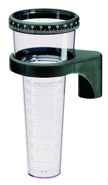 Regenmesser mit Halter 20.5cm