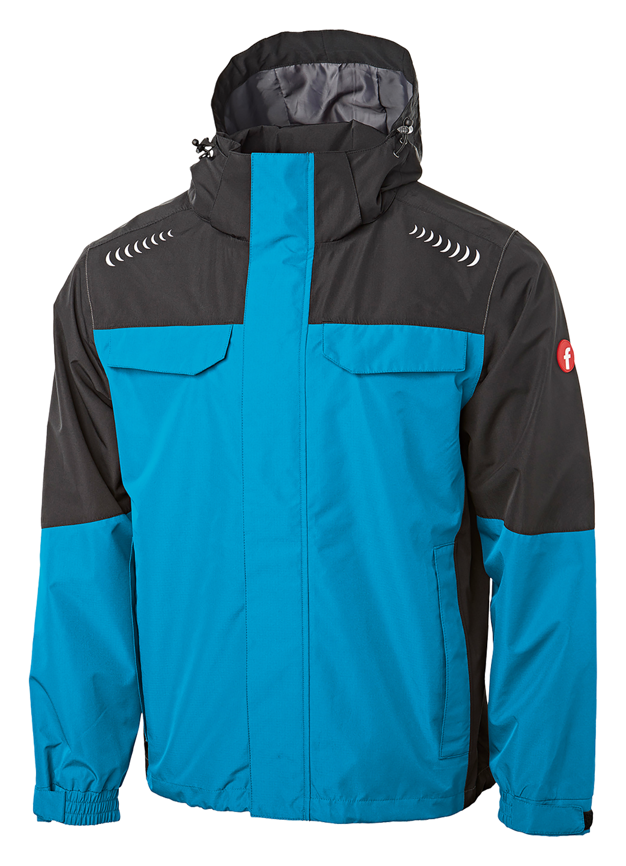 Regenjacke Plus tü/sw 2XL
