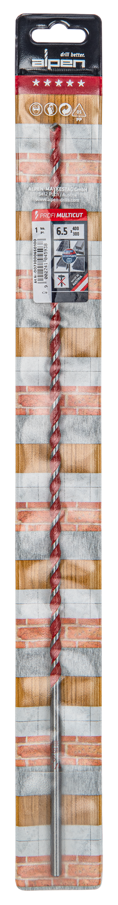 Bohrer Profi Multicut 6.5x400