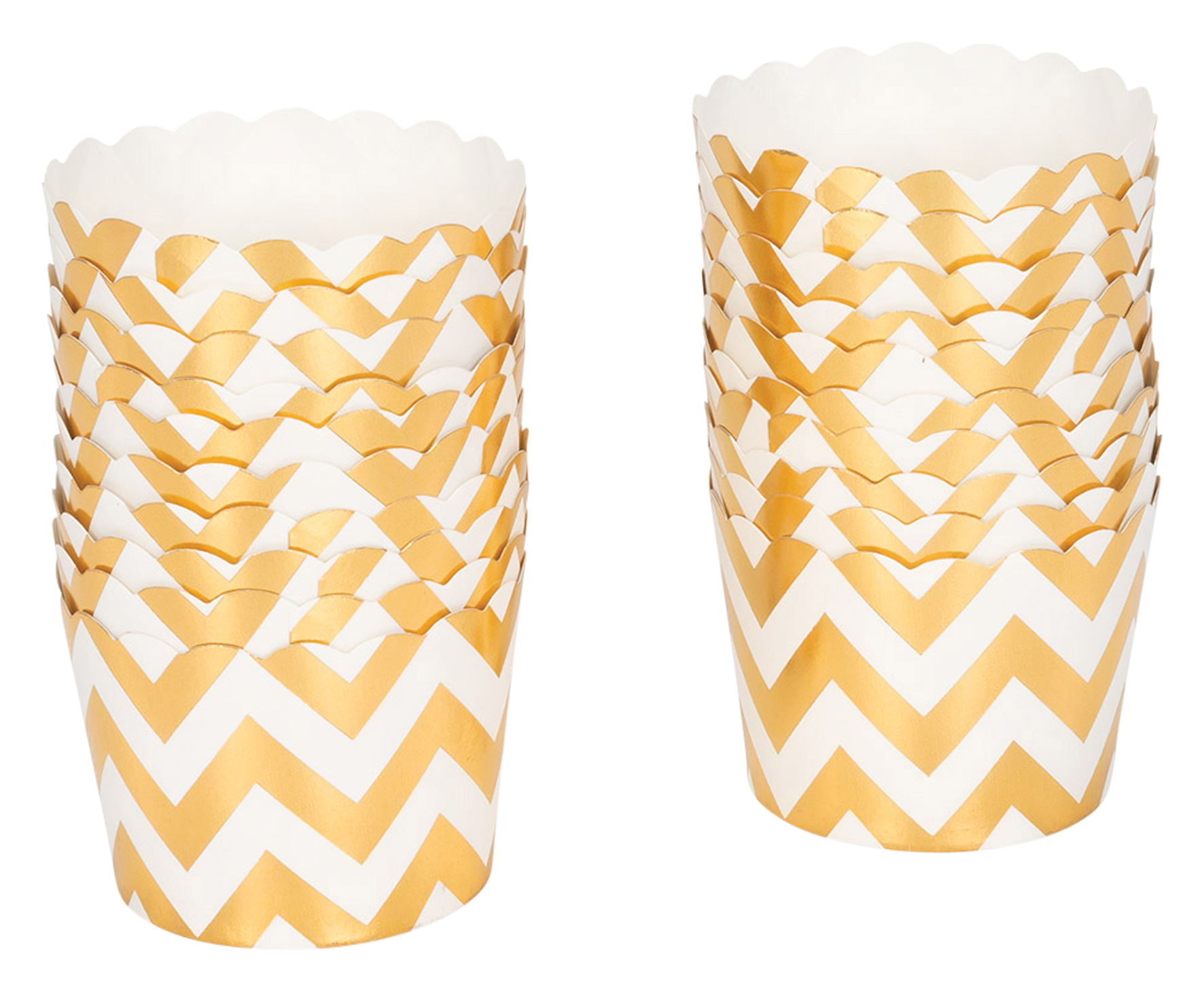 Papierf. Becher gold ø 5 cm