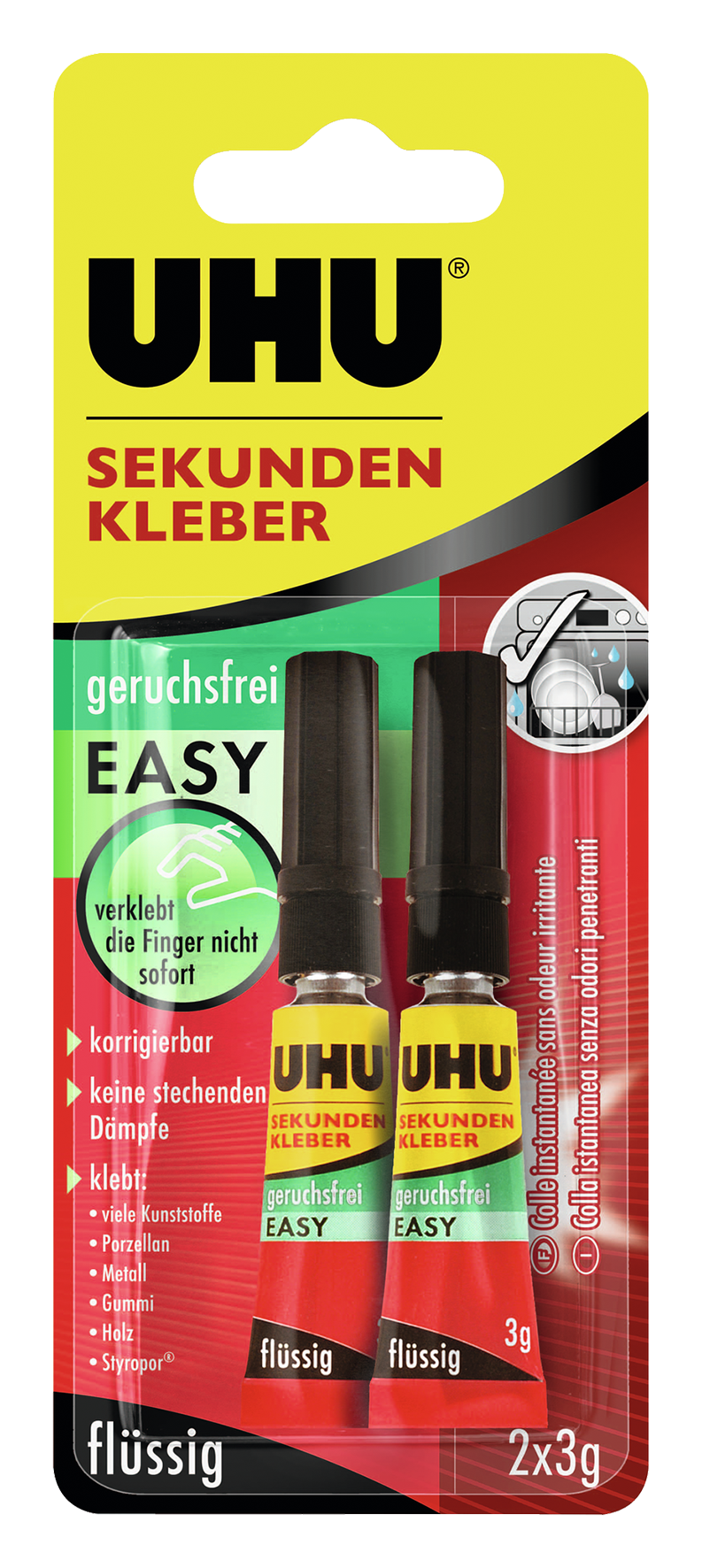 Sekundenkleber Easy 2x3g Sekundenkleber Easy 2x3g