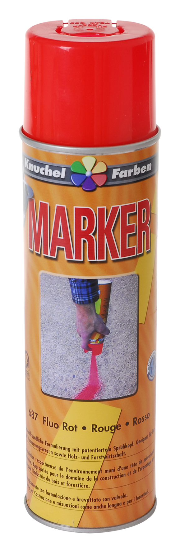 Marker 500 ml 687 rot Marker 500 ml 687 rot